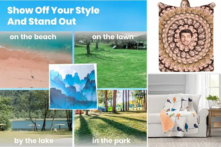 Detailed view of Best Multi Person Blankets