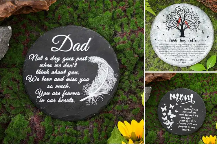 Detailed view of Best Natural Slate Memorial Stones: 10 Lasting Tributes