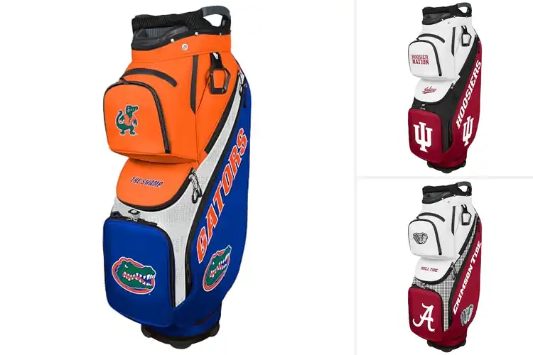Detailed view of Best NCAA Golf Cart Bags