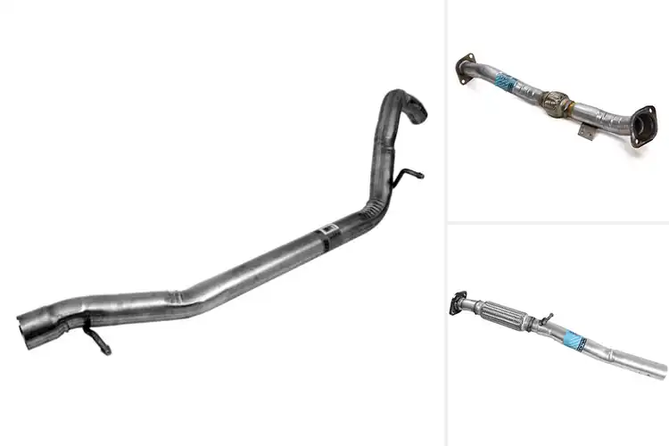 Detailed view of Best OE-Style Exhaust Pipes