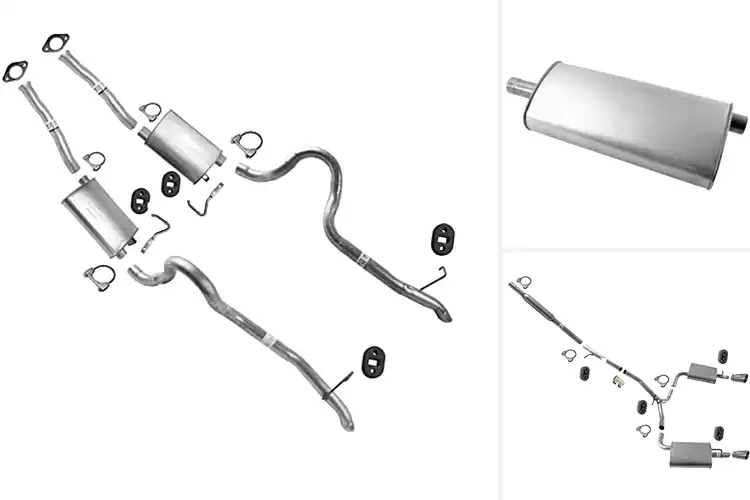 Detailed view of Best OE-Style Exhaust Systems