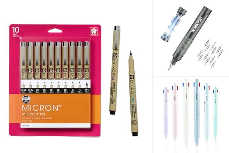 Detailed view of Best Pen Sets For Multi-Tip Precision