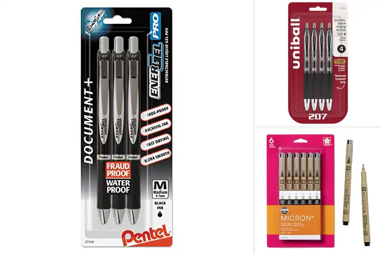 Detailed view of Best Permanent Ink Pens