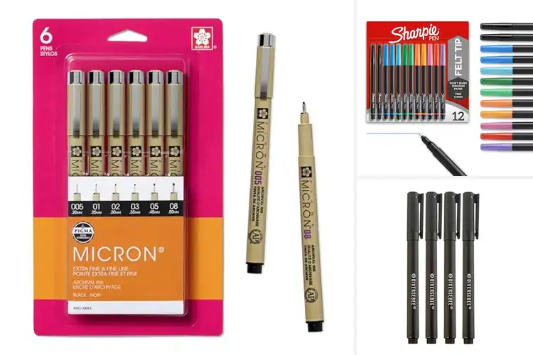 Detailed view of Best Permanent Pens For Journaling