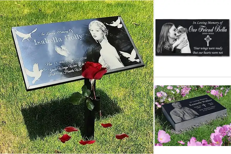 Detailed view of Best Personalized Memorial Stones