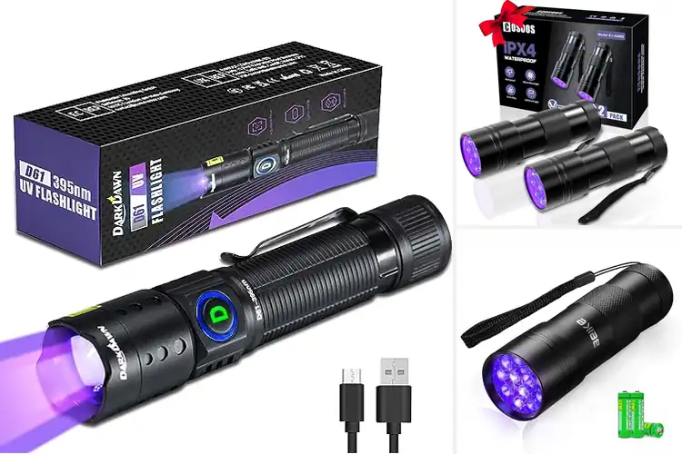 Detailed view of Best Portable UV Flashlights: Uncover Hidden Wonders