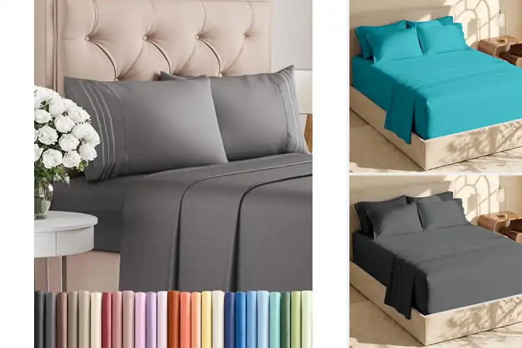 Detailed view of Best Queen Size Deep Pocket Sheets