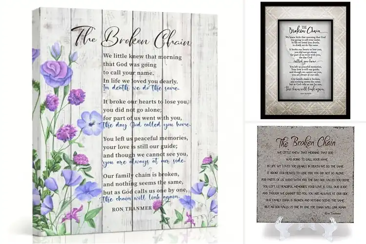 Detailed view of Best Quote From Broken Chain Poem