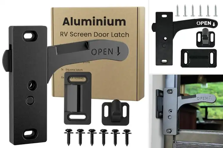 Detailed view of Best Replacement RV Screen Door Handles