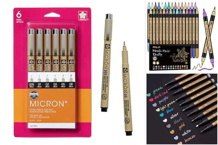 Detailed view of Best Scrapbooking Pens: Brighten Your Pages with Style