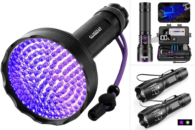 Detailed view of Best Shockproof Aircraft-Grade UV Flashlight