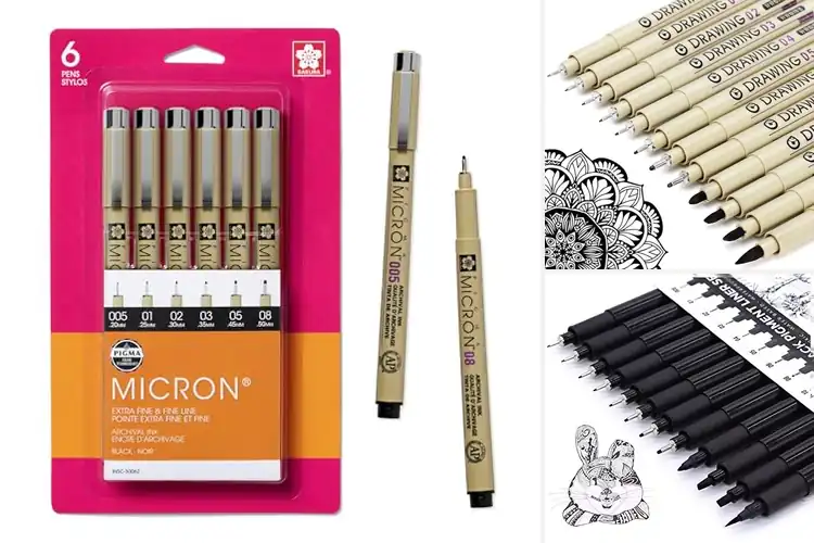 Detailed view of Best Sketching Pens