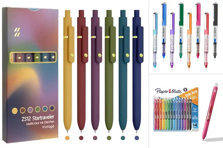 Detailed view of Best Smooth Writing Pens For Doodling And Design