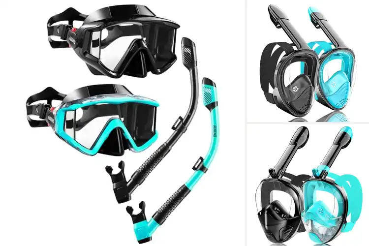 Detailed view of Best Snorkeling Masks