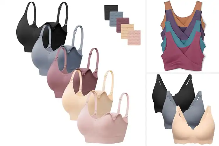 Detailed view of Best Stretchy Maternity Bras