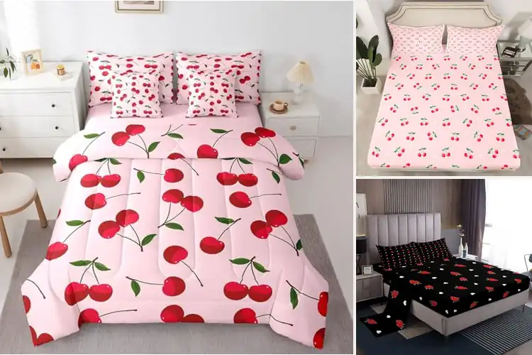 Detailed view of Best Sweet Fruit Sheets for Women: Cute, Cozy & Fresh Picks