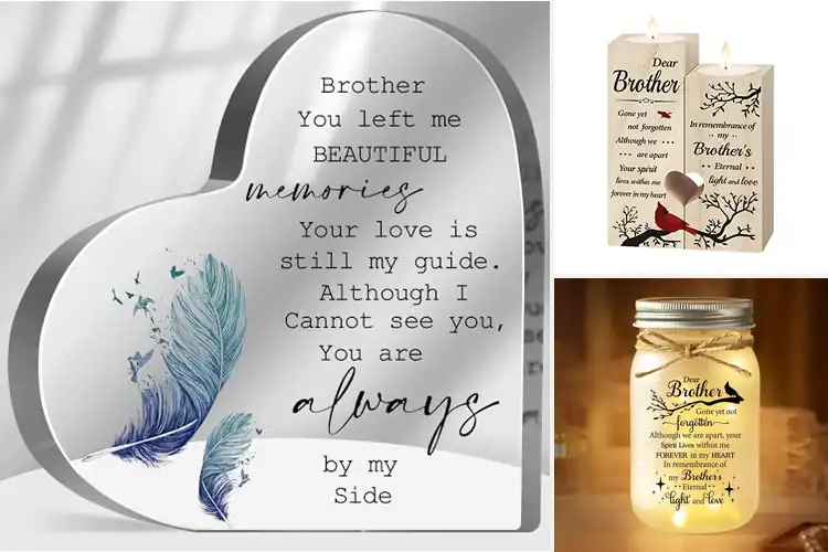 Detailed view of Best Sympathy Gifts For Lost Brothers