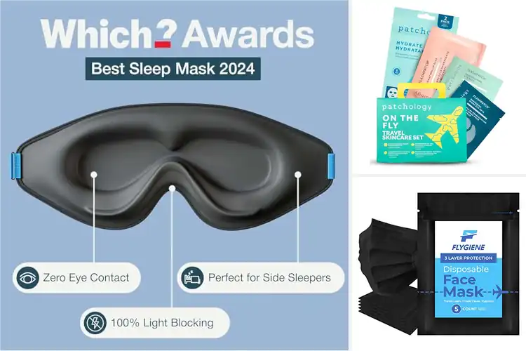 Detailed view of Best Travel-Friendly Masks: Sleep, Glow, Protect