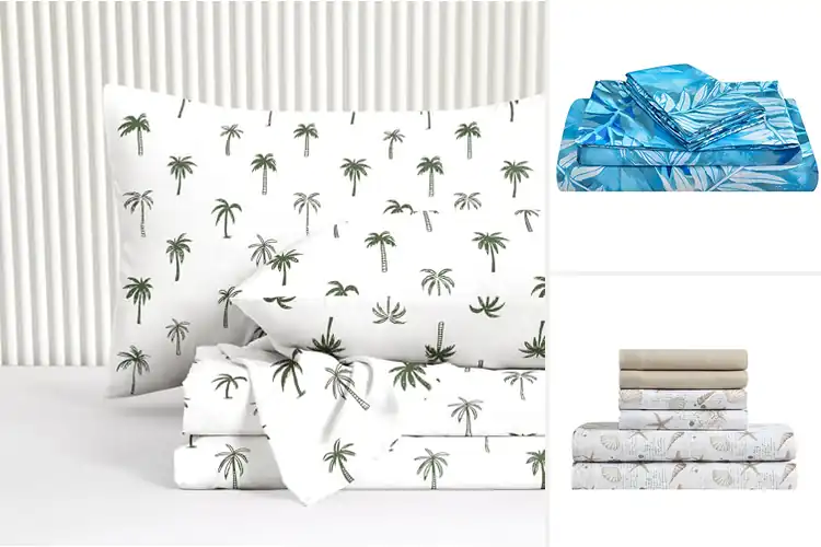 Detailed view of Best Tropical Bed Sheets: Your Dream Oasis