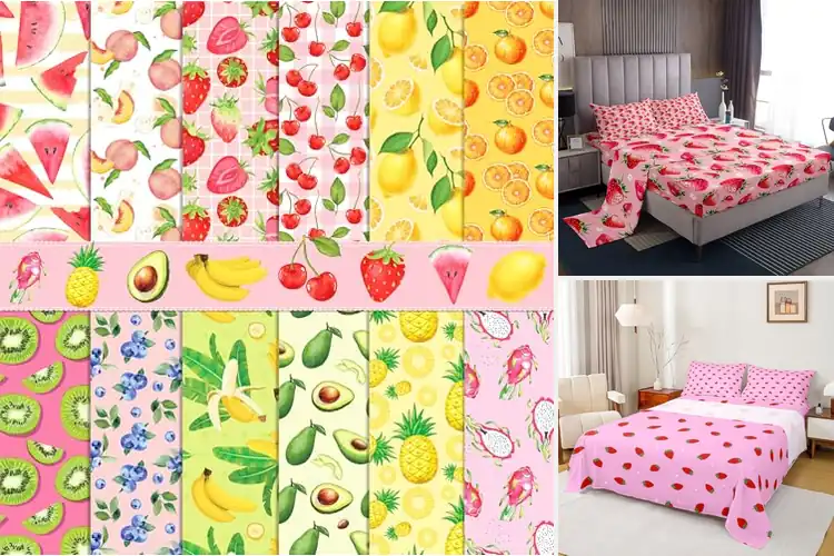 Detailed view of Best Tropical Fruit Sheets