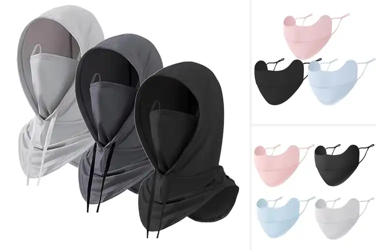 Detailed view of Best UV Coated Masks