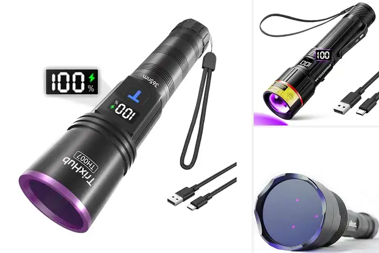 Detailed view of Best UV Flashlights for Outdoor Exploration