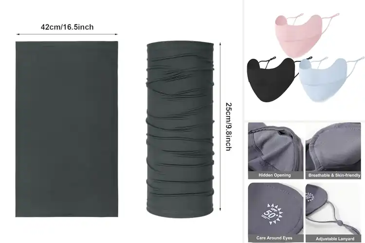 Detailed view of Best UV Protection Masks: Block Rays, Breathe Easy