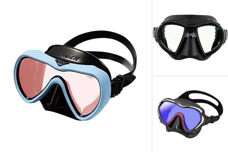 Detailed view of Best UV420 Coated Diving Masks for Clear, Safe Vision