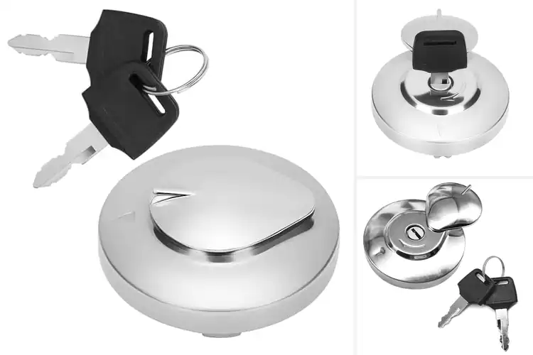 Detailed view of Best VTX1300 Gas Caps: Secure, Stylish, and Easy to Install