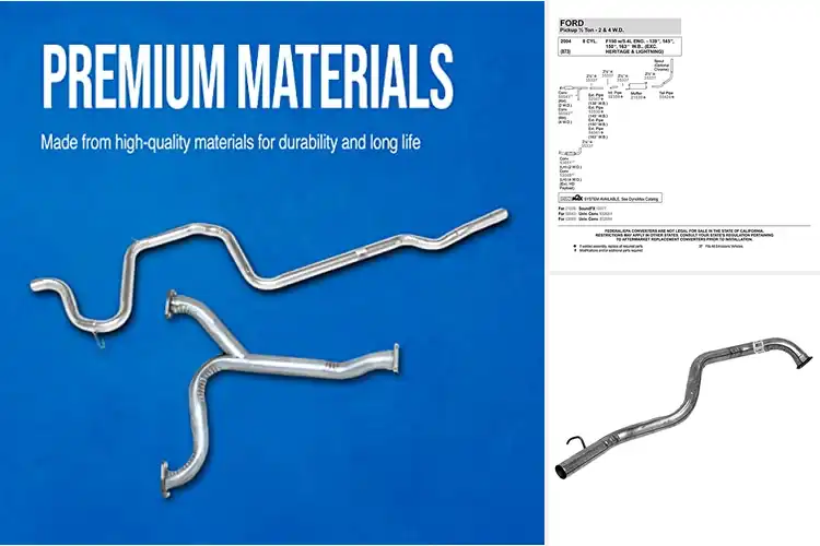 Detailed view of Best Walker Exhaust Tail Pipes