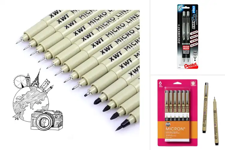 Detailed view of Best Water-Resistant Ink Pens For Archival Quality