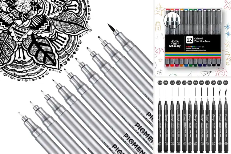 Detailed view of Best Water-Resistant Ink Pens For Detail
