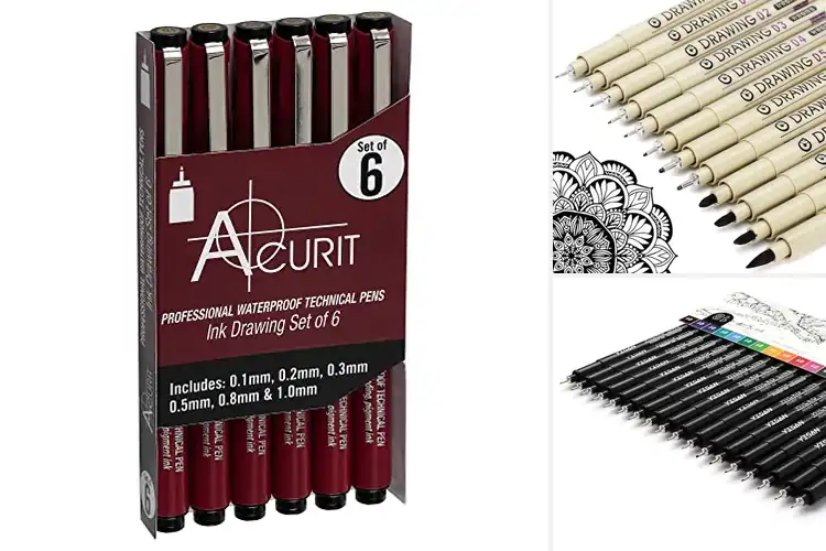Detailed view of Best Waterproof Pens For Archiving: Clear, Lasting Lines
