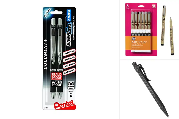 Detailed view of Best Waterproof Pens