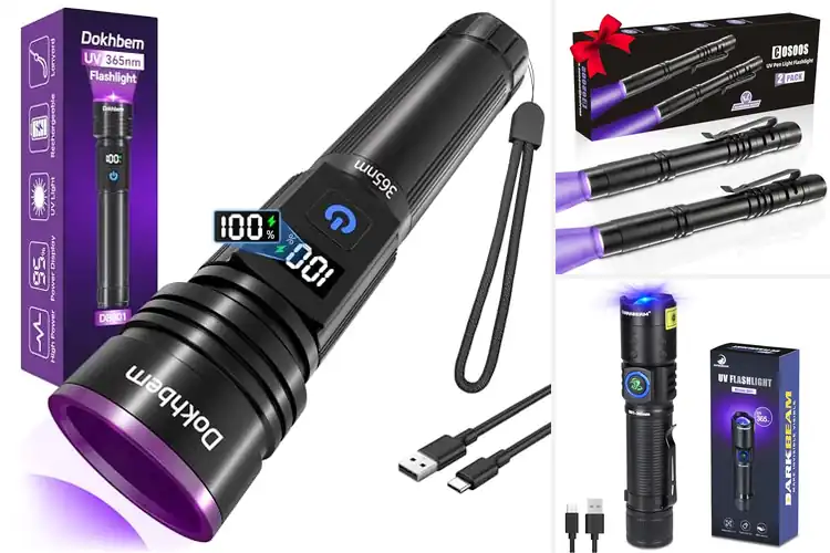 Detailed view of Best Waterproof Ultraviolet Flashlights for Outdoors