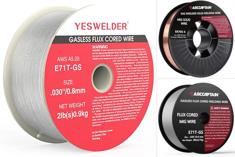 Detailed view of Best Welding Wires for Fabrication
