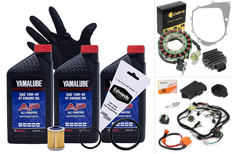 Detailed view of Best Yamaha Raptor 350 Components
