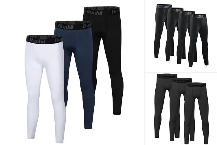 Detailed view of Best Youth Compression Pants